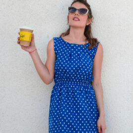 Pois short dress