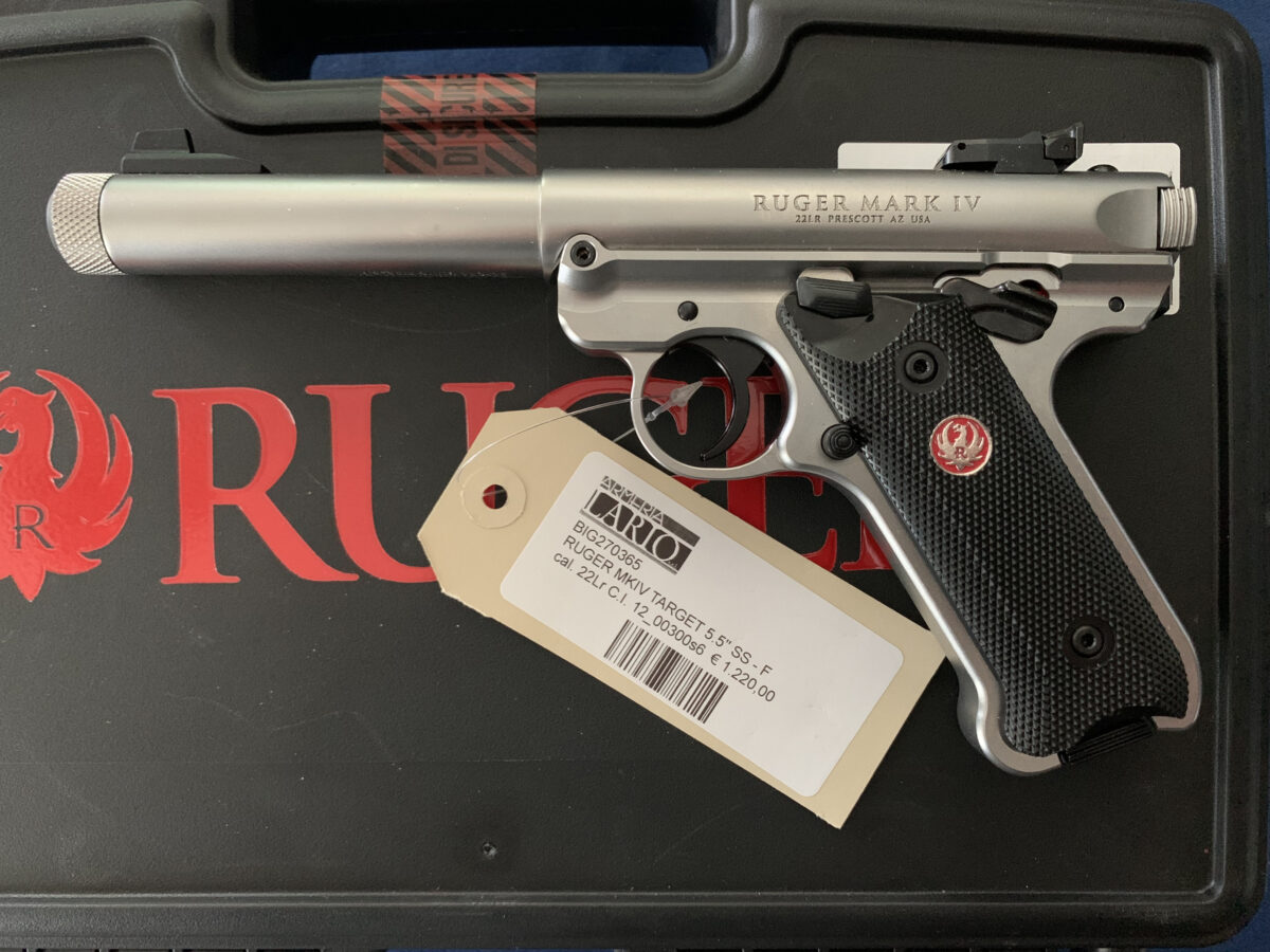 RUGER MKIV TARGET SS-F