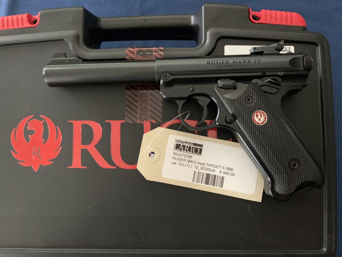 RUGER MKIV TARGET BB